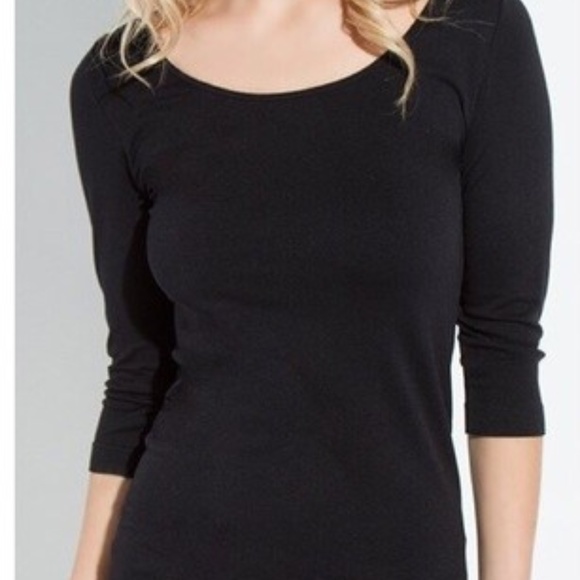 🎉🎊HP🎉🎊Black Seamless Dress - Picture 2 of 5